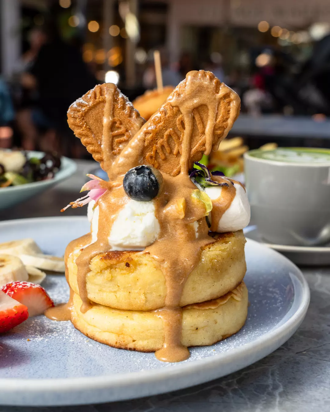 Biscoff pancakes